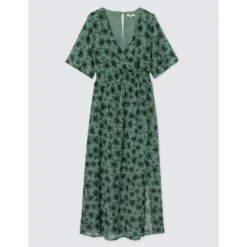 Robe Longue Imprimée En Polyester Recyclé -Velousia Soldes Boutique 890cee2917aff639ac810ab04ad2481d