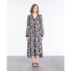 THE KOOPLES Robe Mi-longue Boutonnée, Manches Longues