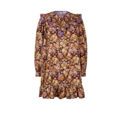 MANOUSH Robe Babydoll Liberty Fauve -Velousia Soldes Boutique 8a05dc117c413eaa9c7d7d22aab7fc13