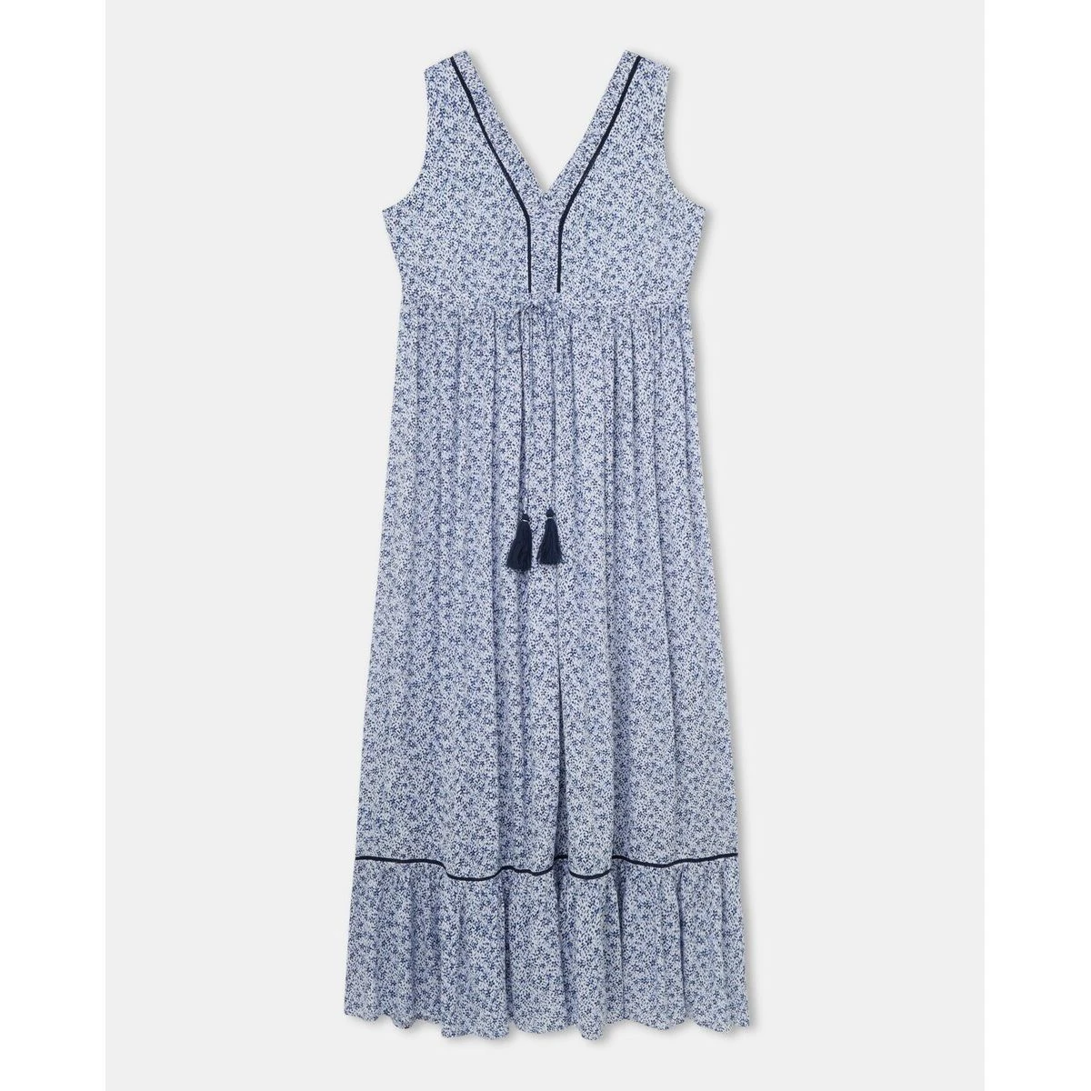 Robe Longue Sans Manches Avec Jupe Panneau 11 Robe Longue Sans Manches Avec Jupe Panneau – Image 11