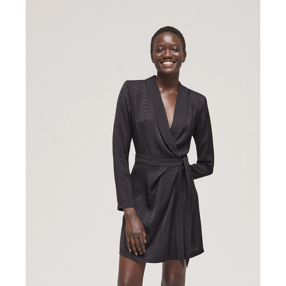 THE KOOPLES Robe Courte Imprimée, Manches Longues 13 THE KOOPLES Robe Courte Imprimée, Manches Longues – Image 13