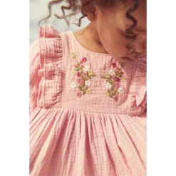 Next Robe Brodée à Manches Longues -Velousia Soldes Boutique 8c510ed9b5c35887d7ce6c939ea63995