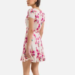 Ba&sh Robe Courte Imprimée ELITA -Velousia Soldes Boutique 8ca45a4b4bc9bd1a774b7e2cf68882ff