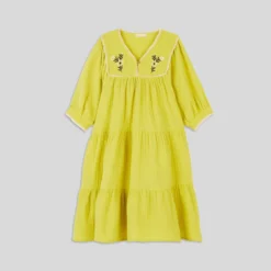 Robe Unie En Coton BIO, Certifié OEKO-TEX