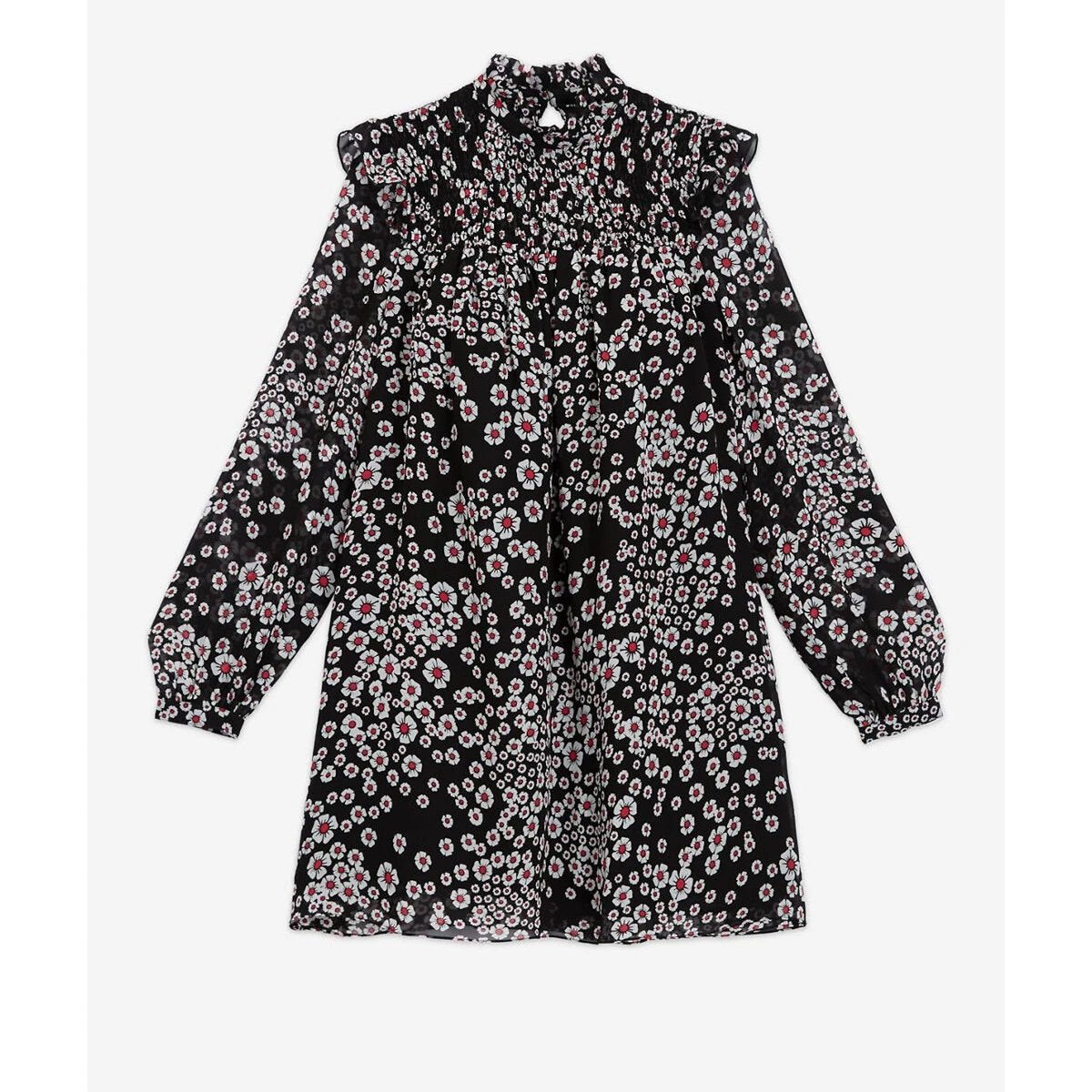 THE KOOPLES Robe Droite Imprimé Graphique, Courte 11 THE KOOPLES Robe Droite Imprimé Graphique, Courte – Image 11