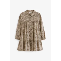 Next Robe Imprimée Avec Manches Longues -Velousia Soldes Boutique 91144aead9ef9eb8bac43ff8a5178378