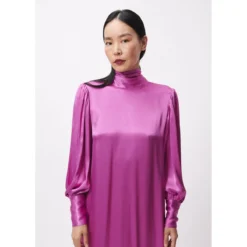 FRNCH Robe Violinecol Roulé NOOR -Velousia Soldes Boutique 91436c3f31c2a01ed859f59ef71331f4