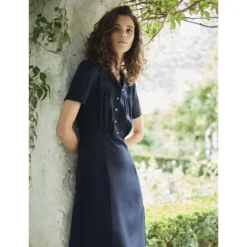 Robe En Crêpe De Viscose ANGELE -Velousia Soldes Boutique 93503b7ff6ebb33f1d2ea03ac8fe5e1c