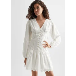 Robe Coton Boutonnée