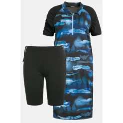 Ulla Popken Robe, Aquarelle, Short Intérieur -Velousia Soldes Boutique 983e303c6d586ce4492c8900ff108c0d