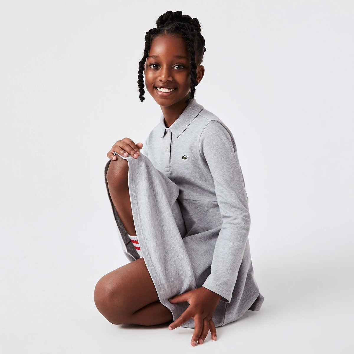 Lacoste Robe Manches Longues Col Polo 5 Lacoste Robe Manches Longues Col Polo – Image 5