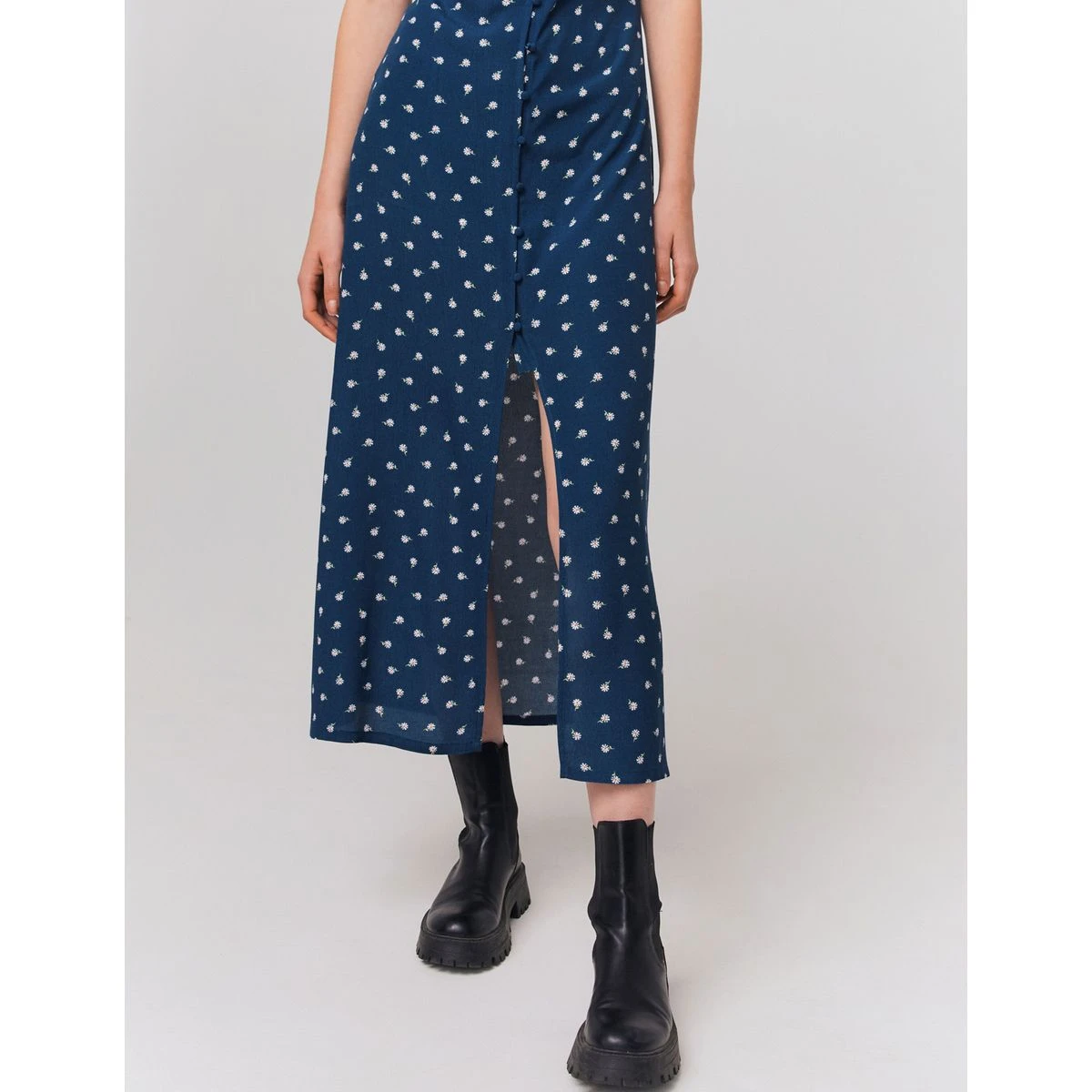 Robe Longue Boutonnée Imprimée 5 Robe Longue Boutonnée Imprimée – Image 5