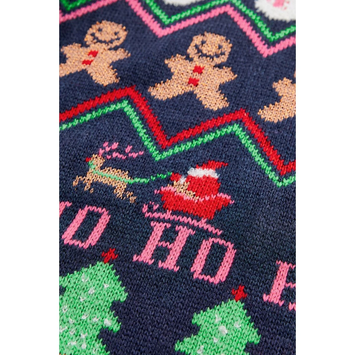 Next Robe Pull Motif Bonhomme En Pain D'épices 3 Next Robe Pull Motif Bonhomme En Pain D'épices – Image 3