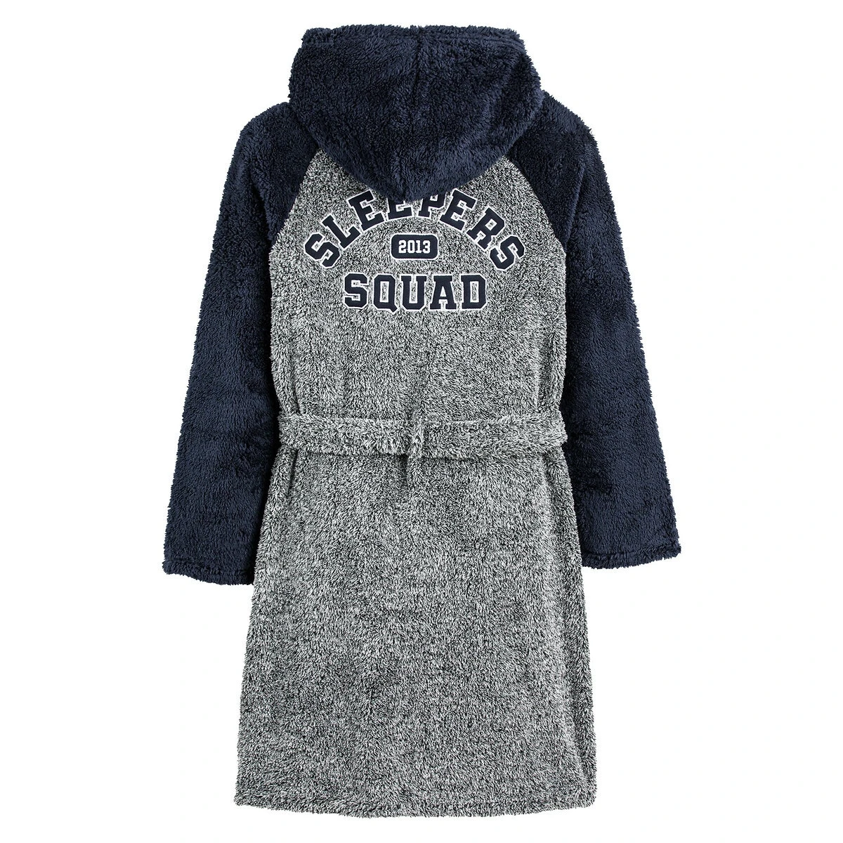 Robe De Chambre à Capuche En Maille Douce 4 Robe De Chambre à Capuche En Maille Douce – Image 4