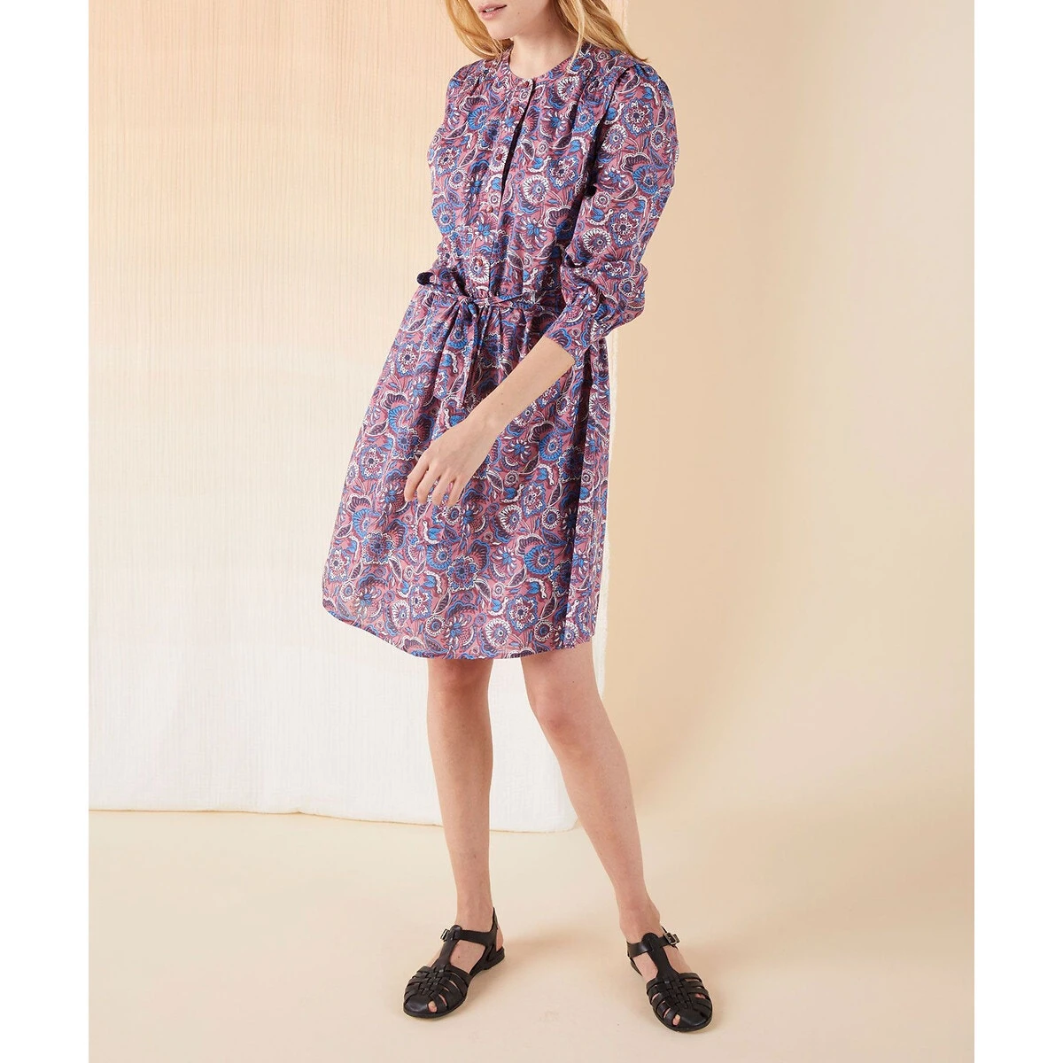 Robe Droite Imprimée, Longueur Genou PACIFIC 3 Robe Droite Imprimée, Longueur Genou PACIFIC – Image 3