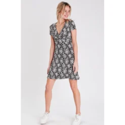 Robe évasée à Manches Courtes -Velousia Soldes Boutique 9bb9b01c1aed2343b3c39ba89a31e053