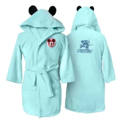 Disney Robe De Chambre Brodée à Capuche, MICKEY CLASSIC