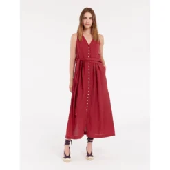 Robe Longue En Lin AMBRE