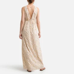 Ba&sh Robe Longue Imprimée Sans Manches BECKY -Velousia Soldes Boutique a1215cd8a968fdb01007ec7c286b22e0