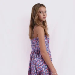 Robe à Fines Bretelles, Imprimé Fleurs -Velousia Soldes Boutique a31f7c3b7ebace2d6162a485b46bf603