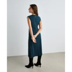 Robe Midi Crêpe -Velousia Soldes Boutique a354e04e0b457f81cf9661cb13f5a2ef