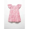 Mango Kids Robe Coton Imprimée