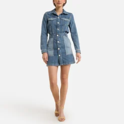 THE KOOPLES Robe Courte En Jean Délavé Boutonnée 14 THE KOOPLES Robe Courte En Jean Délavé Boutonnée -Velousia Soldes Boutique a5bb6e936fd6fc66472c597d9a1a862e