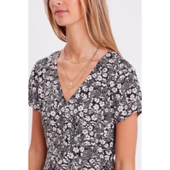 Robe Droite Manches Courtes -Velousia Soldes Boutique a5f269836d76385b8956f75878ba156a