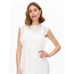 ONLY Robe Courte Près Du Corps En Dentelle -Velousia Soldes Boutique a61c1d7266188d5709c368f362a894c9