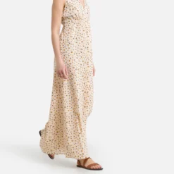 Ba&sh Robe Longue Imprimée Sans Manches BECKY -Velousia Soldes Boutique a7ba52b1022d23c29dfcac80a8157a6b