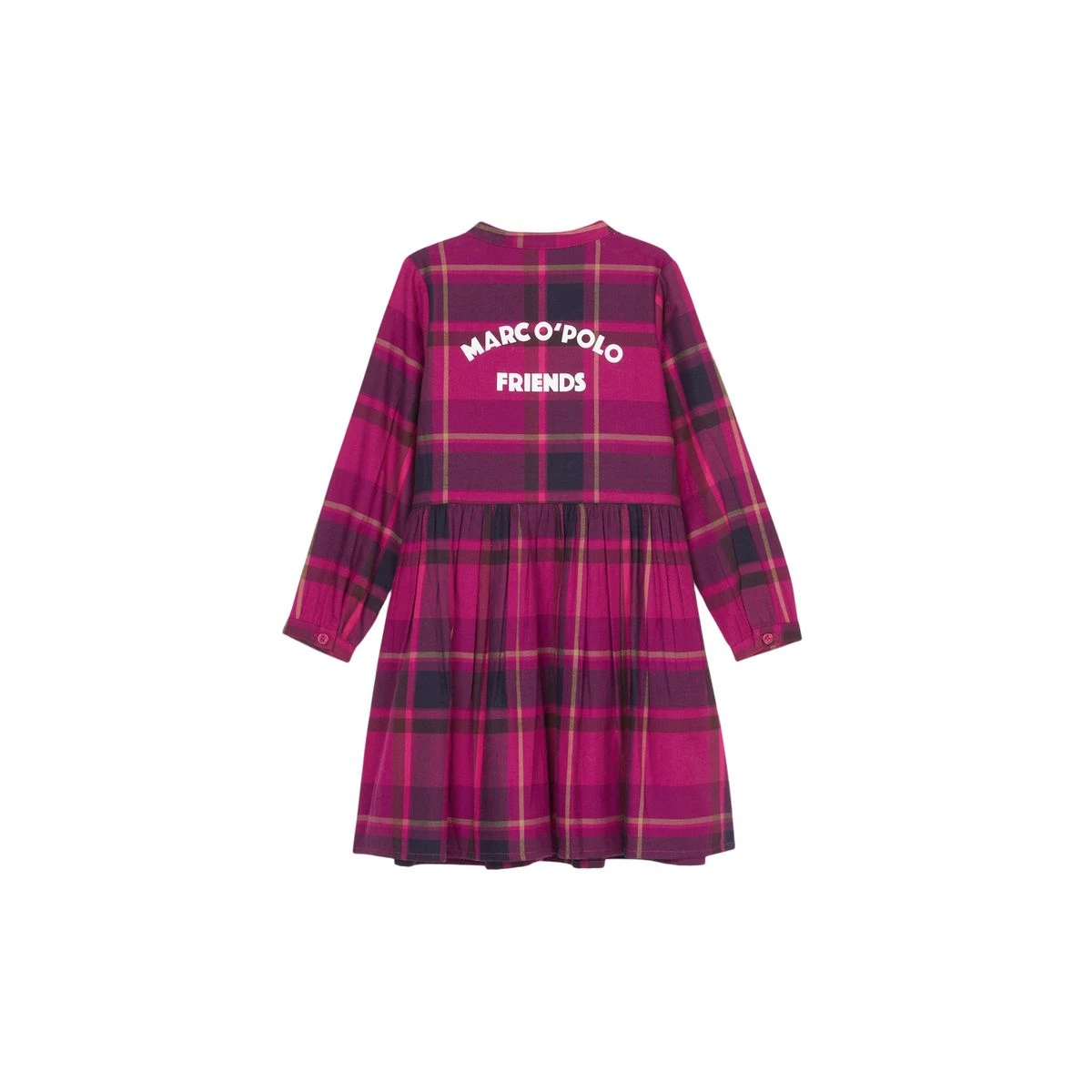 Marc O'Polo Robe KIDS-GIRLS En Douce Flanelle De Coton 2 Marc O'Polo Robe KIDS-GIRLS En Douce Flanelle De Coton – Image 2
