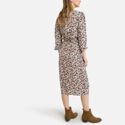 Ba&sh Robe Imprimée Mi-longue ELEN 7 Ba&sh Robe Imprimée Mi-longue ELEN -Velousia Soldes Boutique a82fec681e5f46439ad5d125a791a178