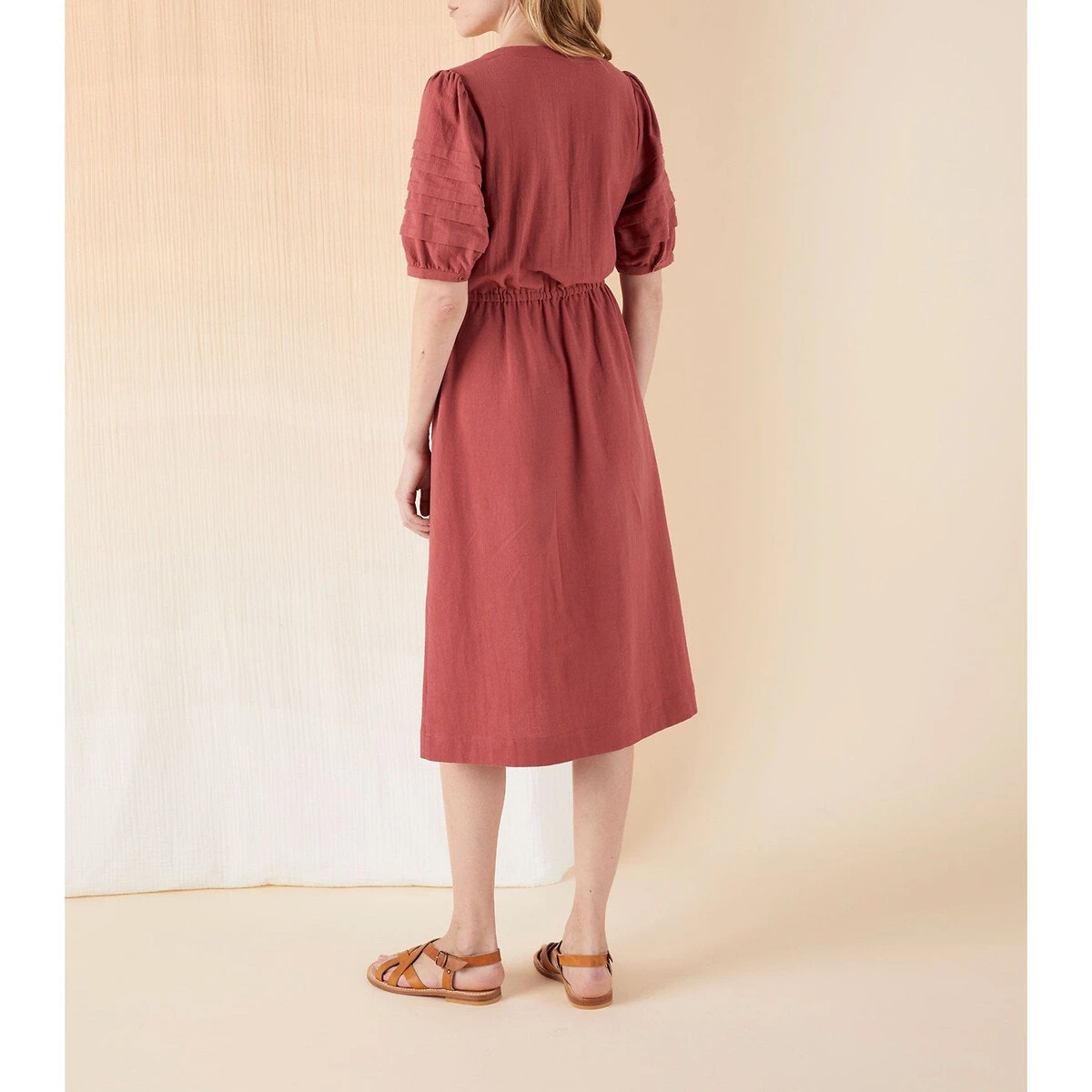 Robe évasée, Manches Courtes ROUZIC 4 Robe évasée, Manches Courtes ROUZIC – Image 4