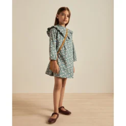 Robe à Manches Longues Et Col Rond