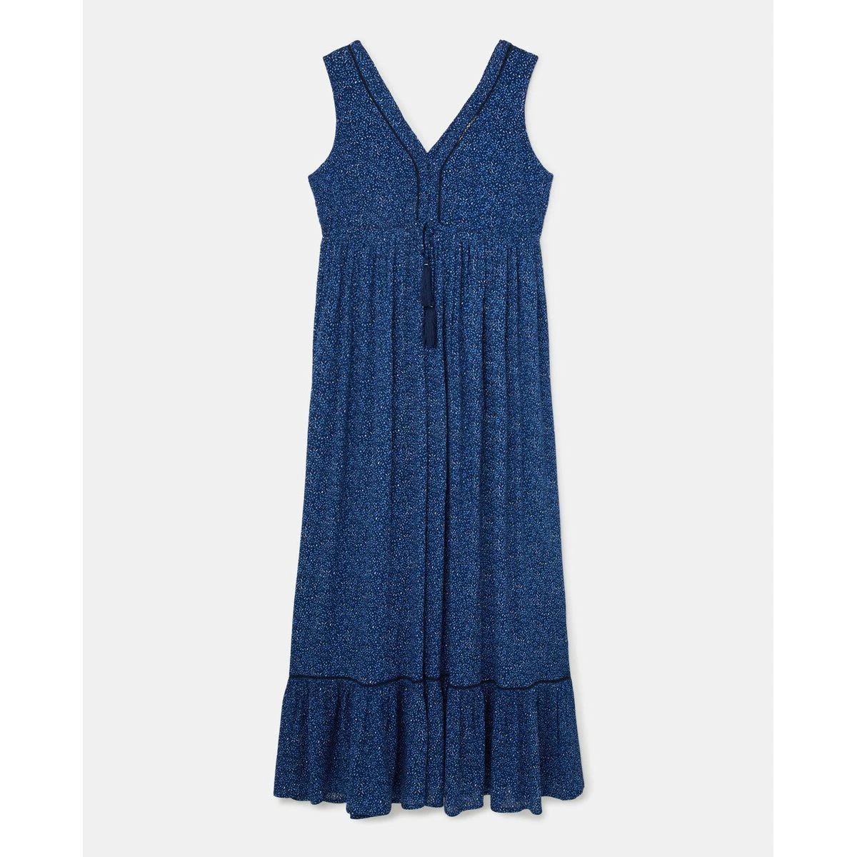 Robe Longue Sans Manches Avec Jupe Panneau 3 Robe Longue Sans Manches Avec Jupe Panneau – Image 3