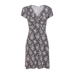 Robe évasée à Manches Courtes -Velousia Soldes Boutique a9415dd33fdac259e47f310c1396d8b6