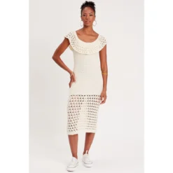 Robe Longue Moulante Crochet -Velousia Soldes Boutique a9620d3ba9cba588740a0489ed68dcf3