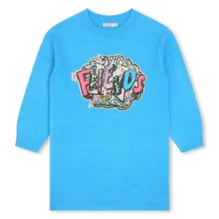 Billieblush Robe Pull Brodée De Sequins -Velousia Soldes Boutique a988ab7cacb5f31c9a46a484a5ef3843