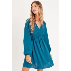 Robe évasée Taille élastiquée