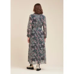 Robe Longue En Voile De Polyester Recyclé Imprimé 9 Robe Longue En Voile De Polyester Recyclé Imprimé -Velousia Soldes Boutique aa1ea0b25eb298f4d29da524db509e93