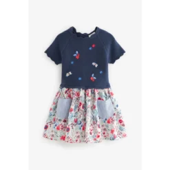 Next Robe Pull Avec Jupe Imprimée