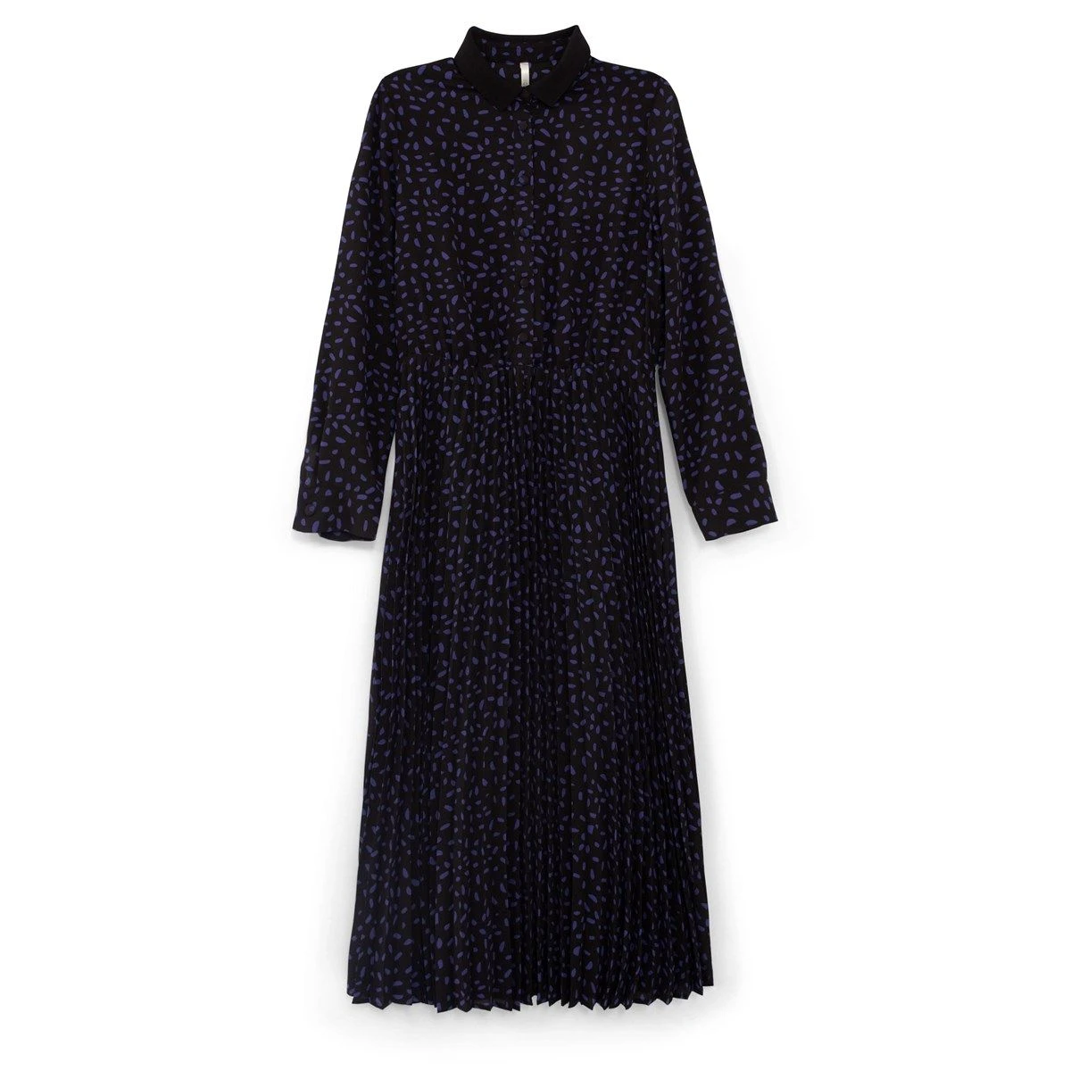 Robe Longue Plissée Pois Revisités 2 Robe Longue Plissée Pois Revisités – Image 2