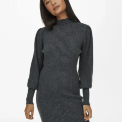 ONLY Robe Pull, Col Roulé -Velousia Soldes Boutique abc876e41d9438431697f2bead6c101b