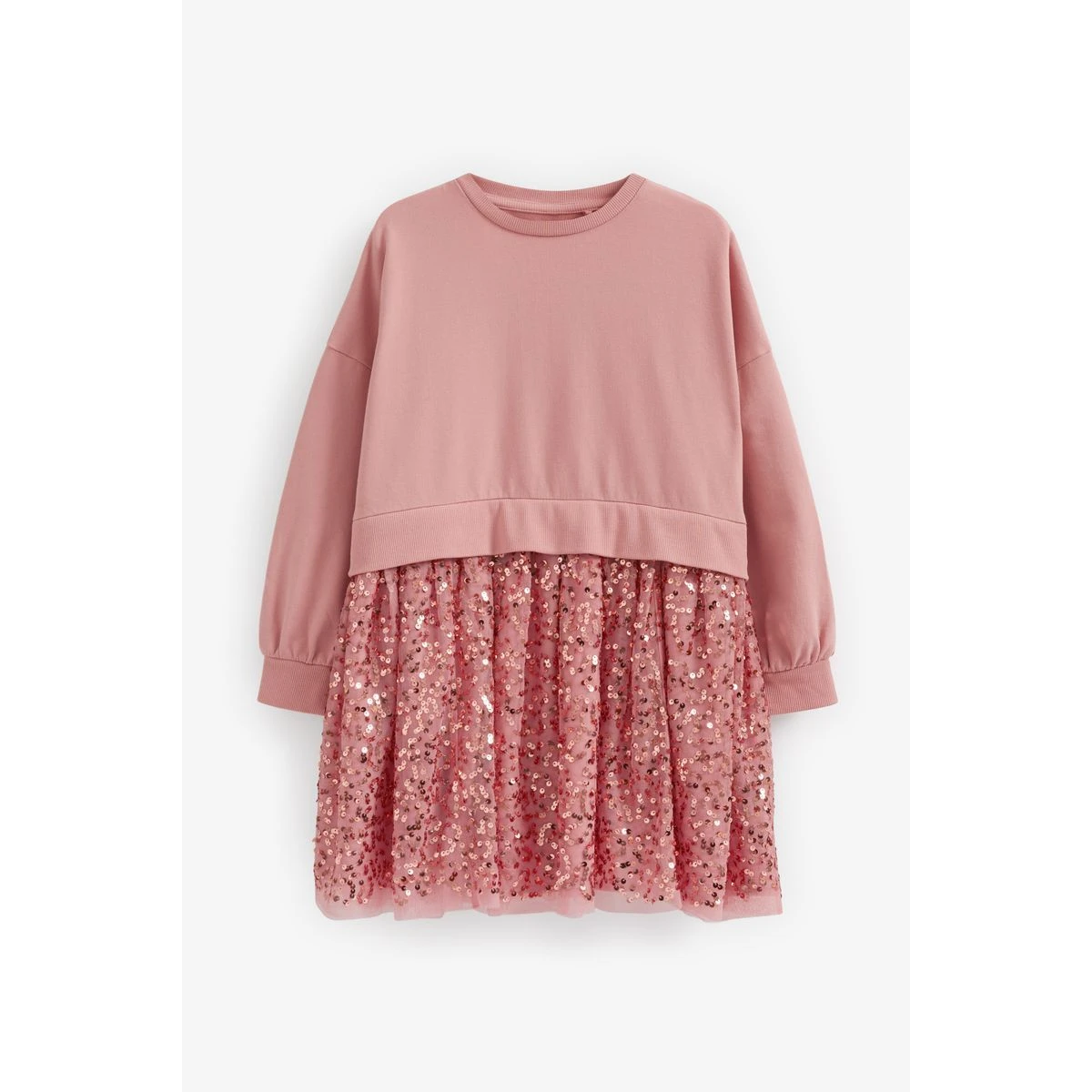 Next Robe Sweat Col Rond Manches Longues 1 Next Robe Sweat Col Rond Manches Longues