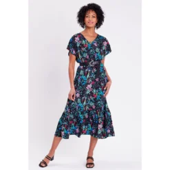 Robe Longue à Manches Courtes 10 Robe Longue à Manches Courtes -Velousia Soldes Boutique ad6acf67361b4301f02888c60b8b706b