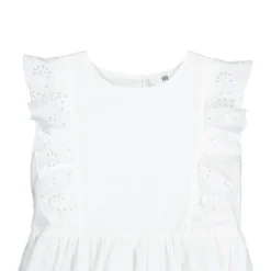 Robe Sans Manches, Broderie Anglaise -Velousia Soldes Boutique adb0371aeb1fda42433b495f0e8f1010