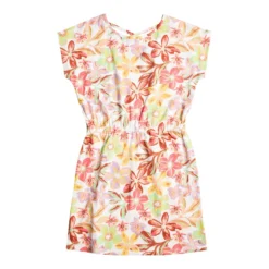 Roxy Robe Imprimée à Manches Courtes -Velousia Soldes Boutique add16eaf321aa15462d35d2b06c7e67a