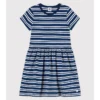 PETIT BATEAU Robe Rayée