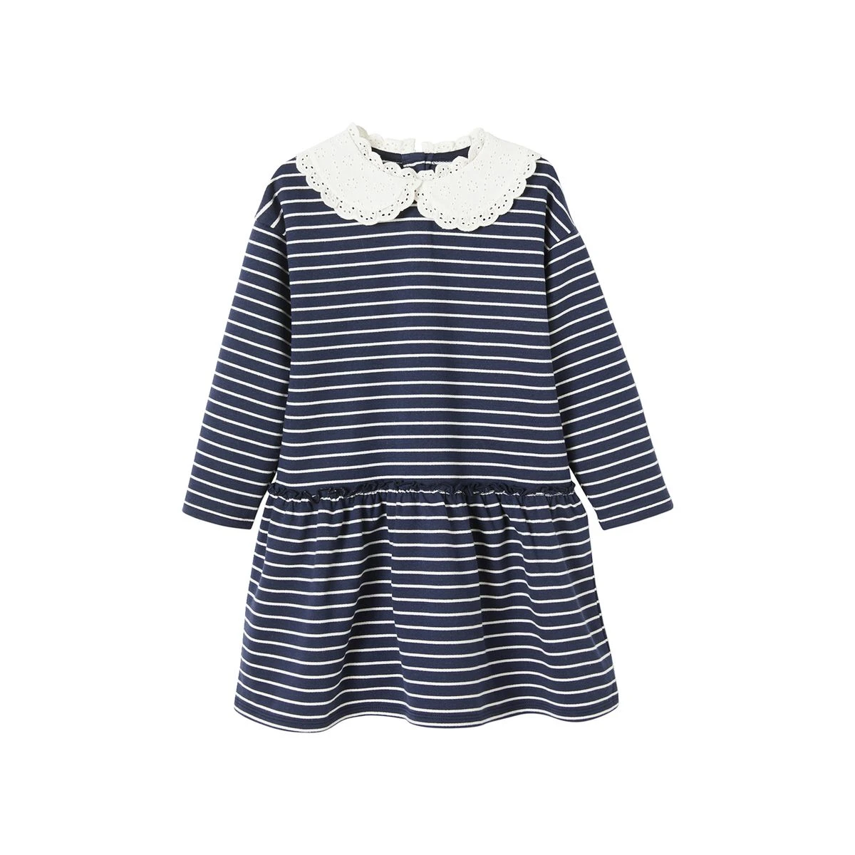 Robe Marinière Col Claudine 1 Robe Marinière Col Claudine