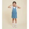 PETIT BATEAU Robe Salopette En Denim